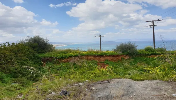 Sea-View 360 m² Plot for Sale in Profitis Ilias, Chania