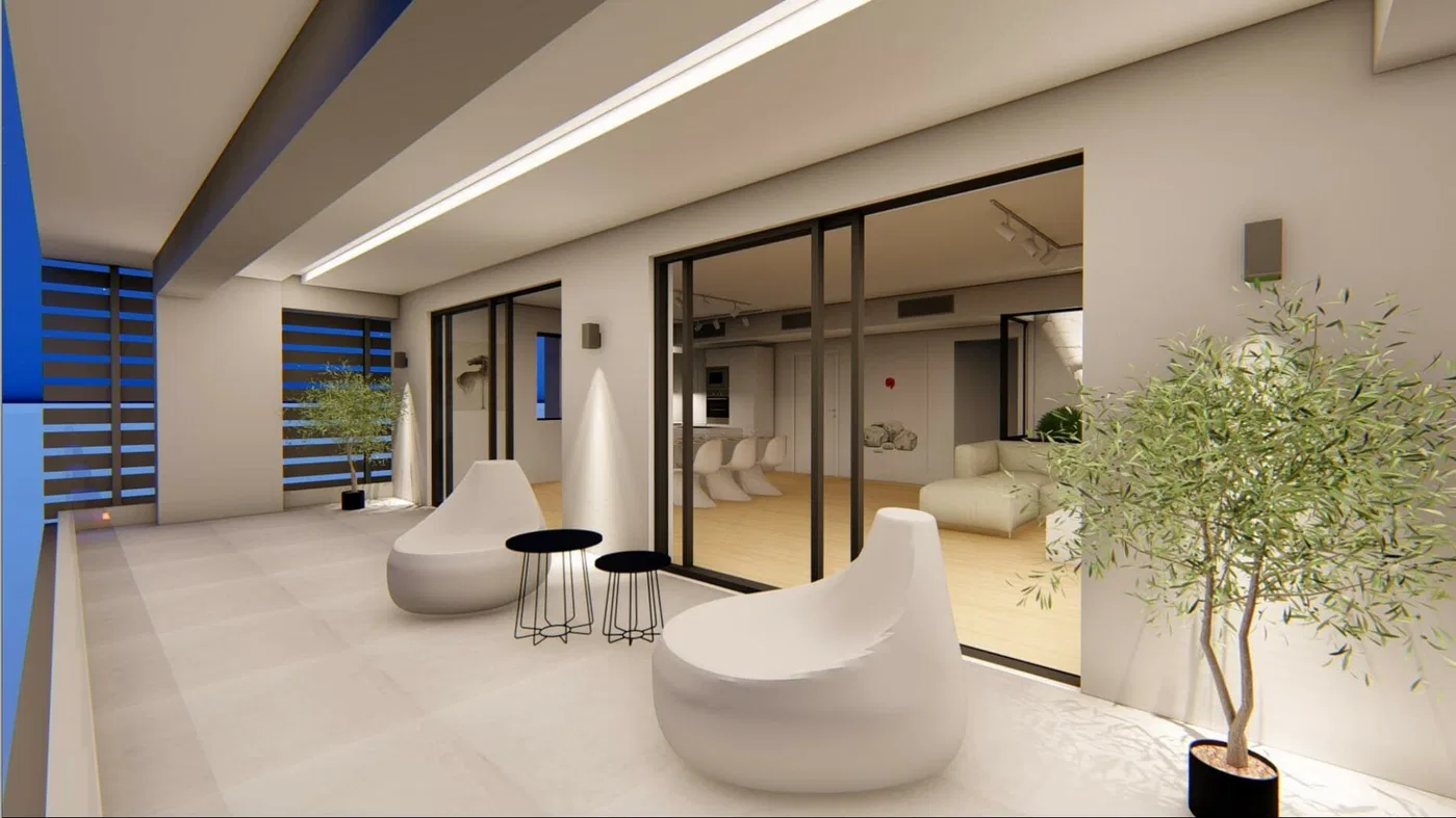 Two-Bedroom Sea View Apartment for Sale in Glyfada, Athens Southern suburbs