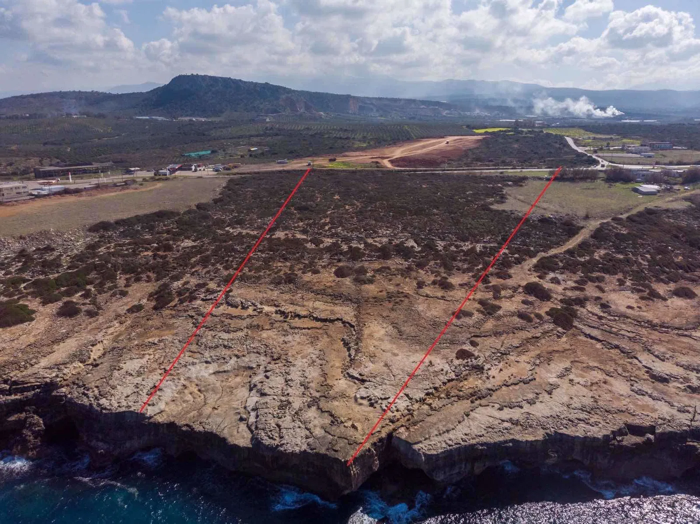 Sea-View 40,000 m² Land for Sale in Rethymnon