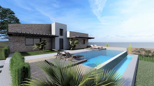 Sea-View Three-Bedroom Villa for Sale in Rhodes, Dodecanese Islands