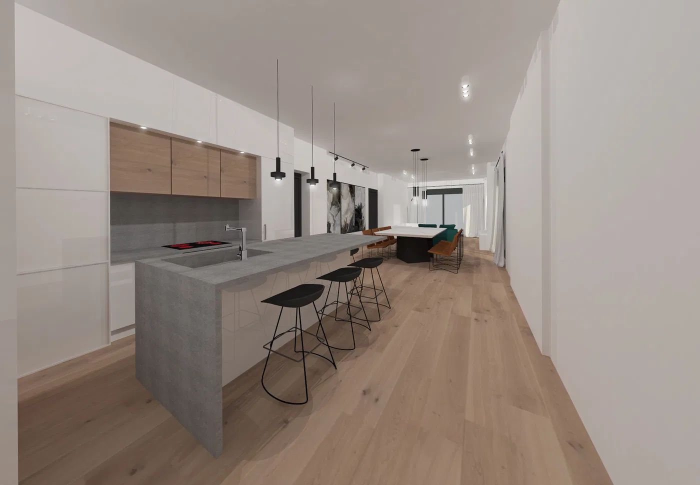 Three-Bedroom Apartment for Sale in Alimos, Athens Southern suburbs with Dining area