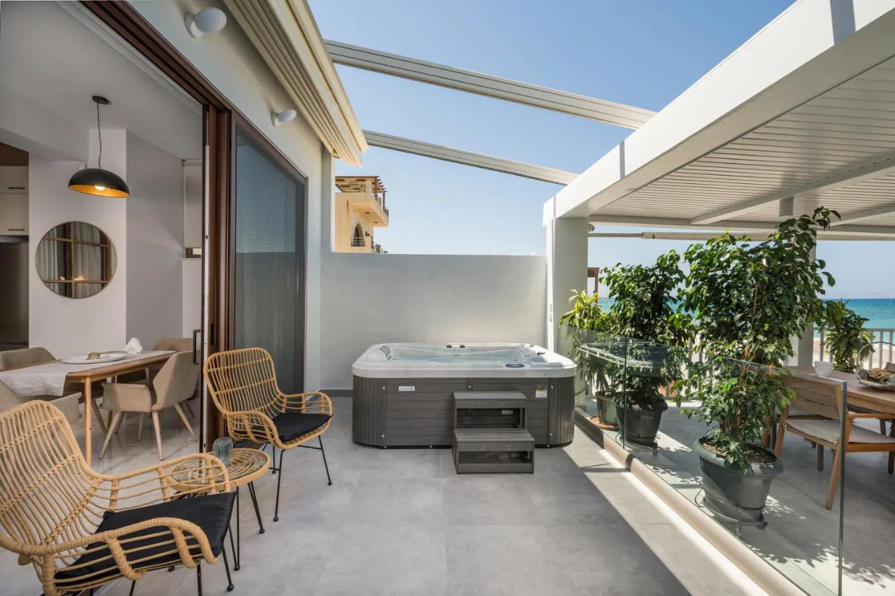 Sea View Hotel for Sale in Platanias, Chania