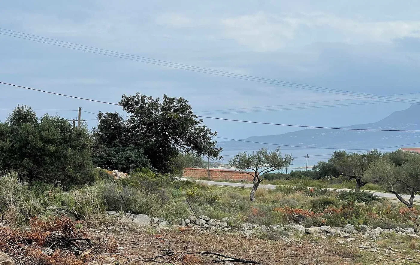 Sea-View 5,100 m² Land for Sale in Marathi, Akrotiri