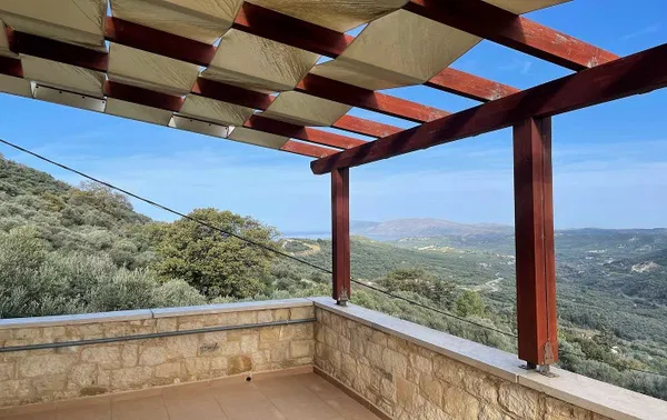 Sea View 198 m² Villa with Two Bedrooms for Sale in Topolia, Kissamos
