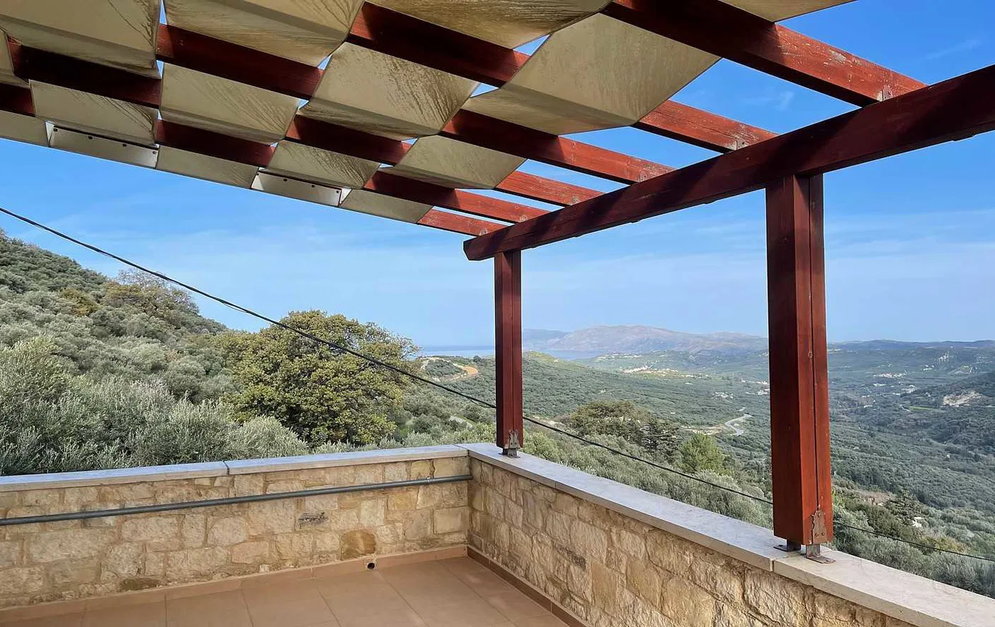 Sea View 198 m² Villa with Two Bedrooms for Sale in Topolia, Kissamos