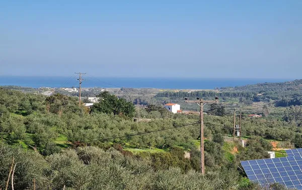 Sea-View 4,800 m² Plot for Sale in Polemarchi, Platanias