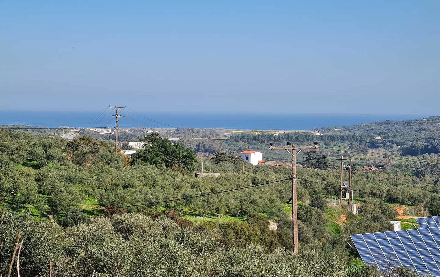 Sea-View 4,800 m² Plot for Sale in Polemarchi, Platanias
