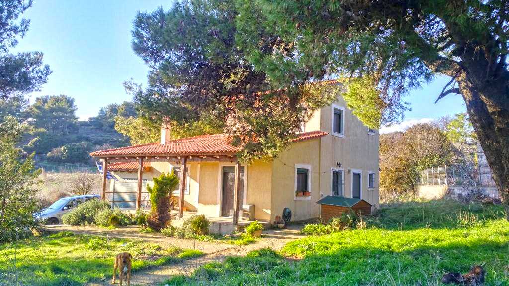 Three-Bedroom Villa for Sale in Varnavas, Athens Eastern Suburbs