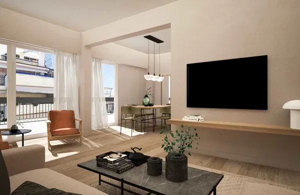 97 m² Two-Bedroom Apartment for Sale in Ampelokipoi, Athens Center — photo 2