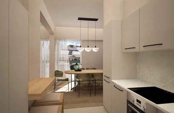 97 m² Two-Bedroom Apartment for Sale in Ampelokipoi, Athens Center — photo 4