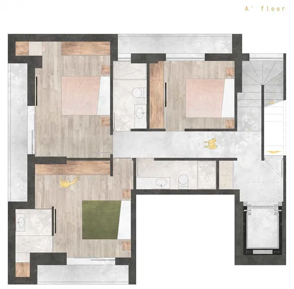 A floor plan