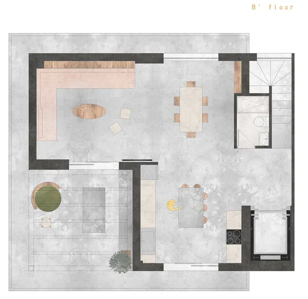 B floor plan