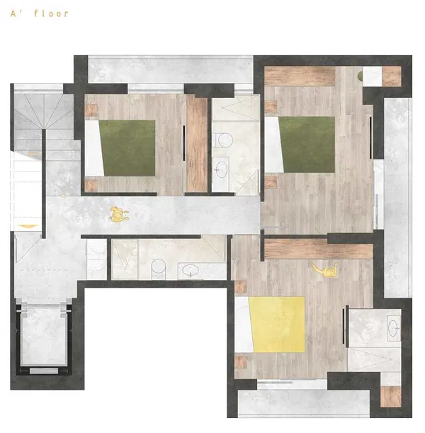 A floor plan