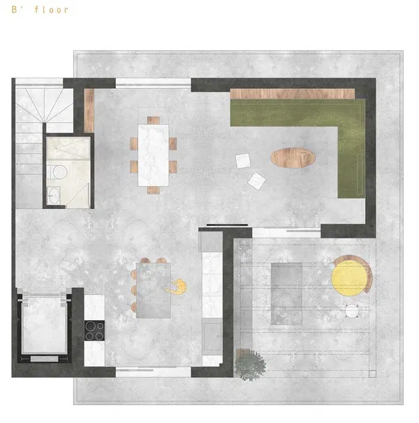 B floor plan