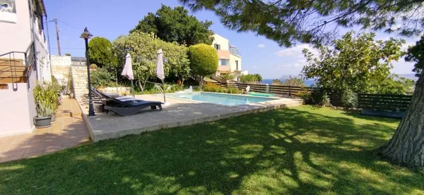 Sea-View 160 m² Villa with Five Bedrooms for Rent in Stalos, Chania — photo 5