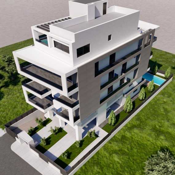 Newly Built 64 m² Apartment with One Bedrooms for Sale in Glyfada, Athens Southern suburbs — photo 2