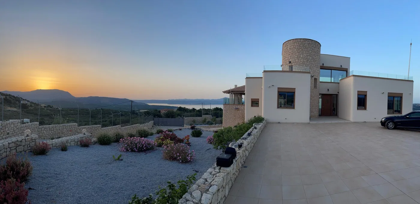 Sea View Five-Bedroom Villa for Sale in Tsivaras, Apokoronas