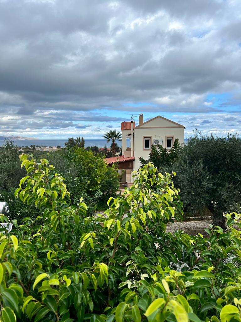Sea View Two-Bedroom Villa for Sale in Platanias, Chania