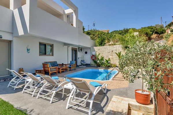 Sea View Five-Bedroom Villa for Sale in Stalos, Chania — photo 3