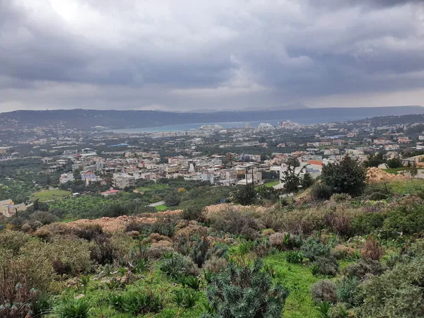 Sea-View 5,000 m² Plot for Sale in Tsikalaria, Chania