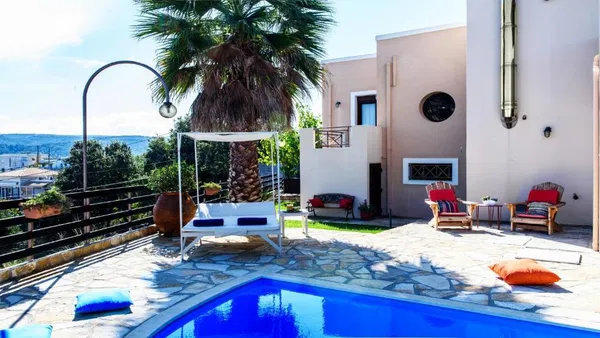Sea View Three-Bedroom Villa for Sale in Platanias Rethymnon, Rethymnon — photo 5