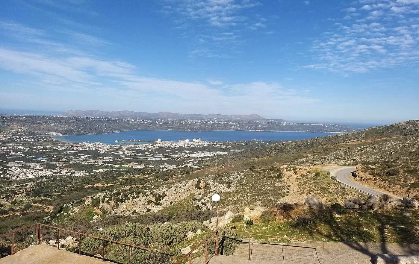 Sea-View 4,031 m² Land for Sale in Malaxa, Chania