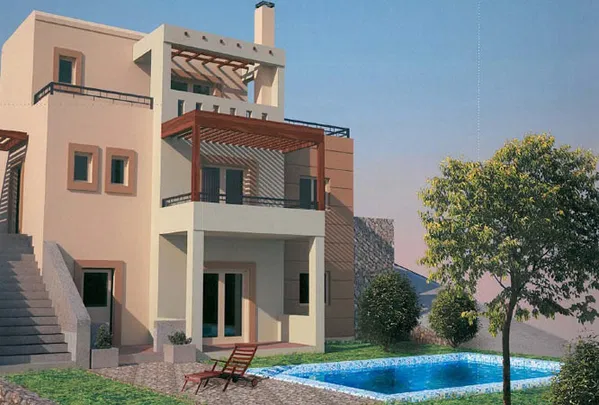 Sea-View 140 m² Villa with Two Bedrooms for Sale in Rhodes, Dodecanese Islands — photo 2