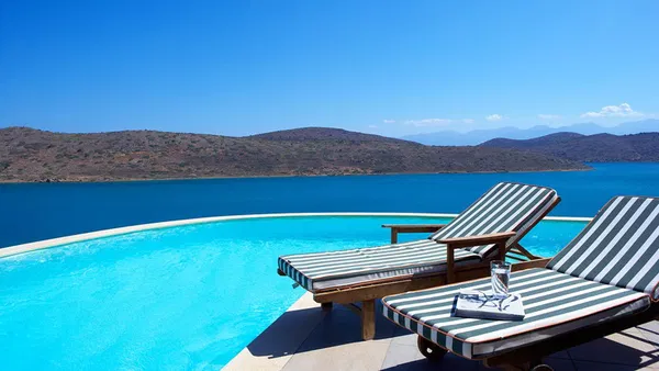 Two-Bedroom Sea-View Villa for Rent in Elounda, Agios Nikolaos