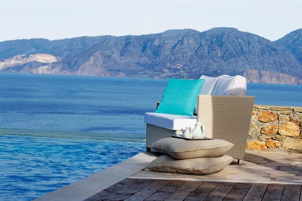 Sea View Two-Bedroom Villa for Rent in Agios Nikolaos, Lasithi