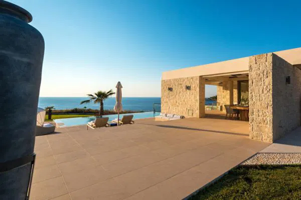 Four-Bedroom Sea View Villa for Rent in Kalathas, Akrotiri with Air conditioning — photo 2