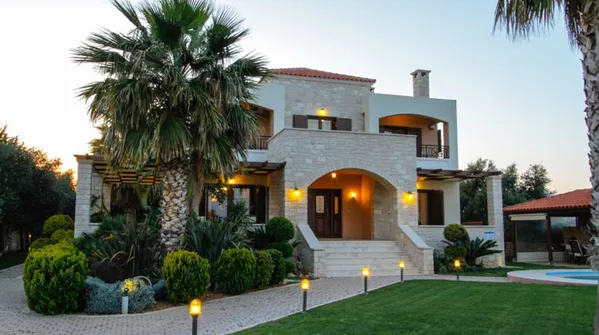 Five-Bedroom Sea View Villa for Rent in Darmarochori, Platanias — photo 2