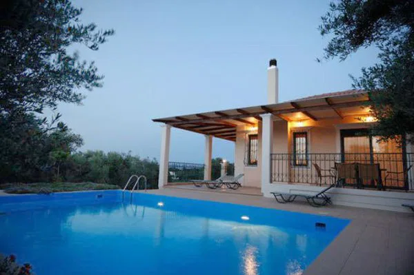 Three-Bedroom Sea View Villa for Rent in Galatas, Chania