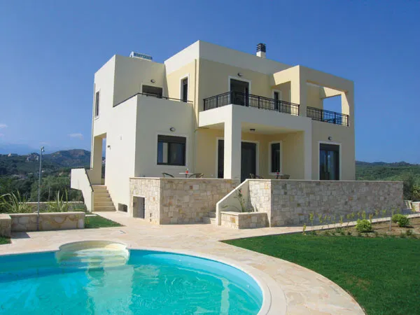 Sea-View Four-Bedroom Villa for Rent in Agia Marina, Chania
