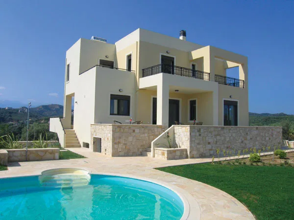 Sea-View Four-Bedroom Villa for Rent in Agia Marina, Chania