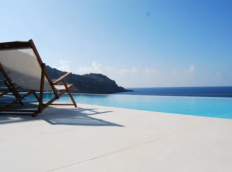 Sea-View Villa with Two Bedrooms for Rent in Sfinari, Kissamos