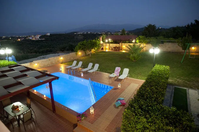 Four-Bedroom Villa for Rent in Agia Marina, Chania