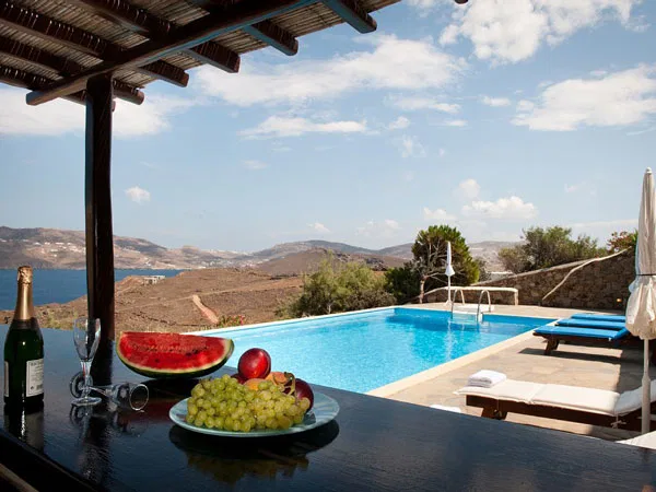 Five-Bedroom Sea View Villa for Rent in Mykonos, Cyclades