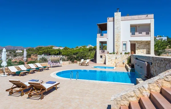 Five-Bedroom Sea View Villa for Rent in Kalathas, Akrotiri