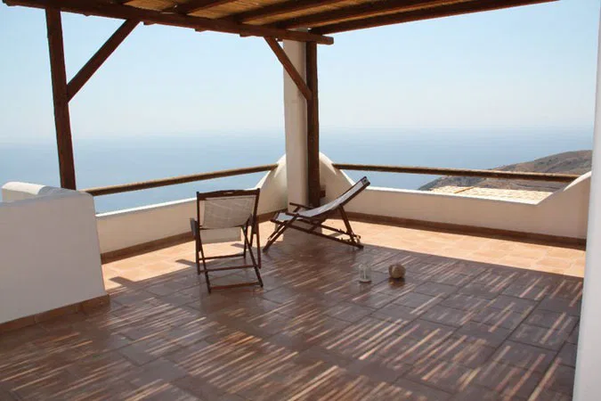 Four-Bedroom Sea View Villa for Rent in Kerames, Agios Vassilios