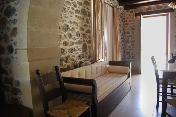 Sea View Villa with Two Bedrooms for Rent in Triopetra, Agios Vassilios — photo 4