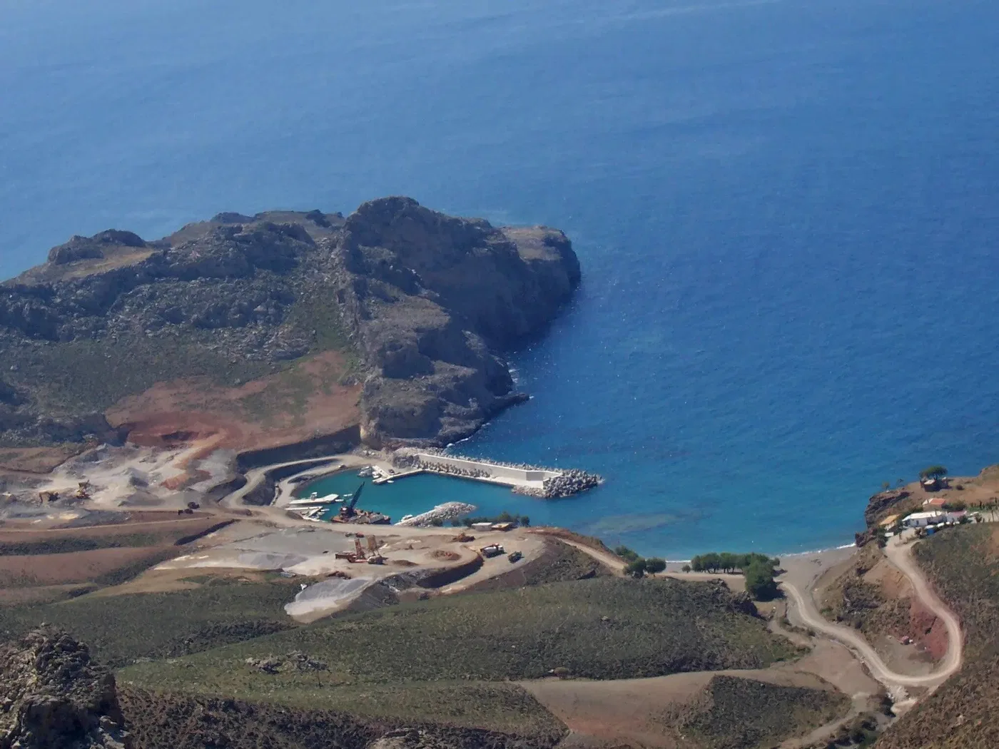 Sea-View 270,000 m² Plot of Land for Sale in Lendas, Gortys