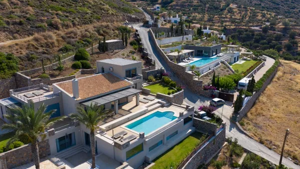 Sea-View Five-Bedroom Villa for Sale in Mochlos, Sitia