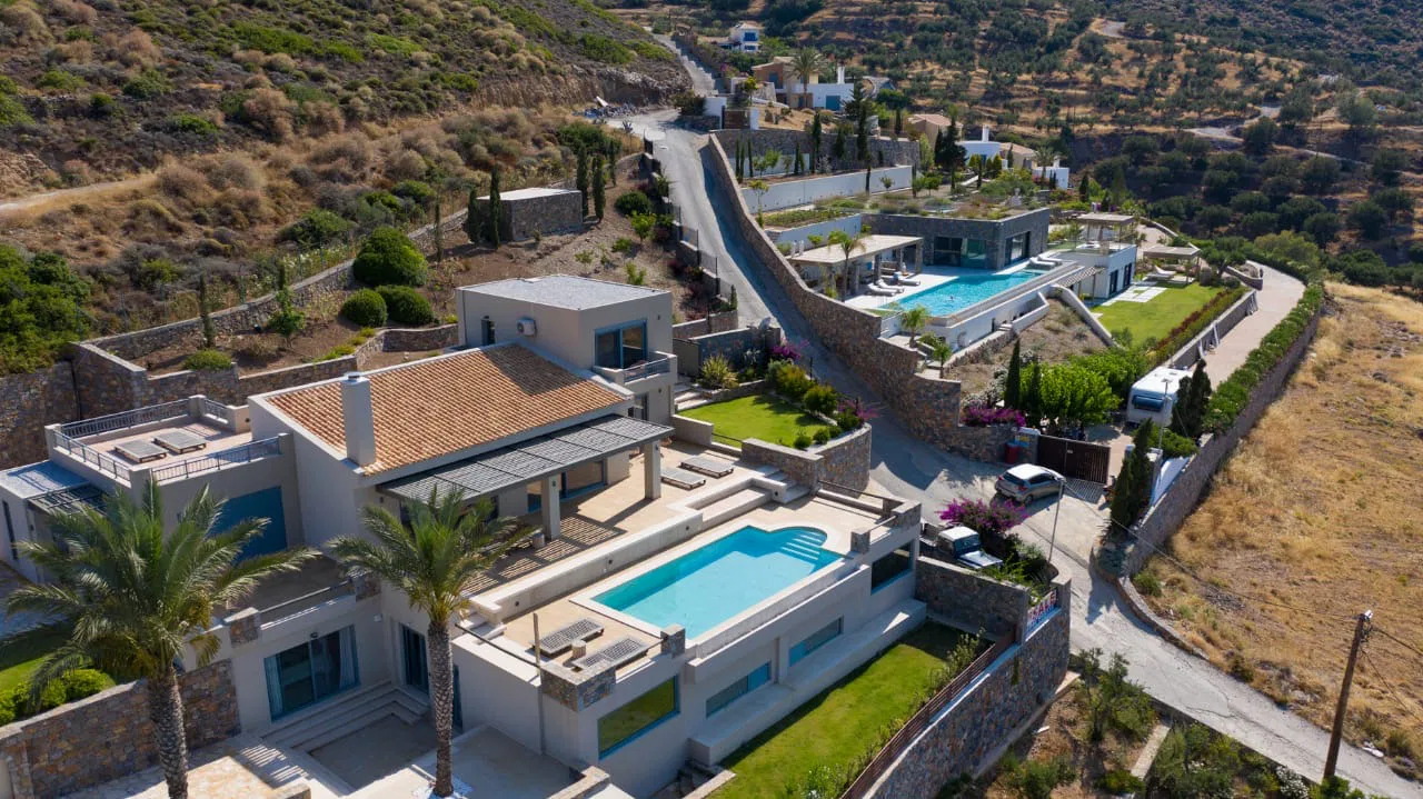 Sea-View Five-Bedroom Villa for Sale in Mochlos, Sitia