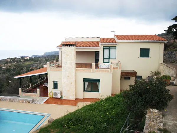 Sea View 250 m² Villa with Four Bedrooms for Sale in Kokkino Chorio, Apokoronas