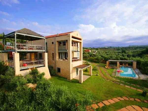 Sea View Six-Bedroom Villa for Sale in Galatas, Chania — photo 4