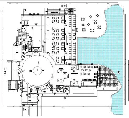 Plan Central Building Ground Floor