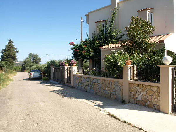 Seafront Three-Bedroom Villa for Rent in Agia, Chania