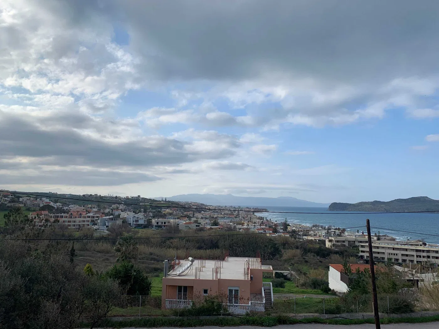 Sea View 385 m² Apartment with Two Bedrooms for Sale in Stalos, Chania