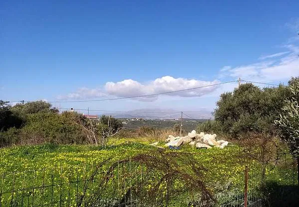 Seafront 1,000 m² Plot of Land for Sale in Xirokampi, Platanias