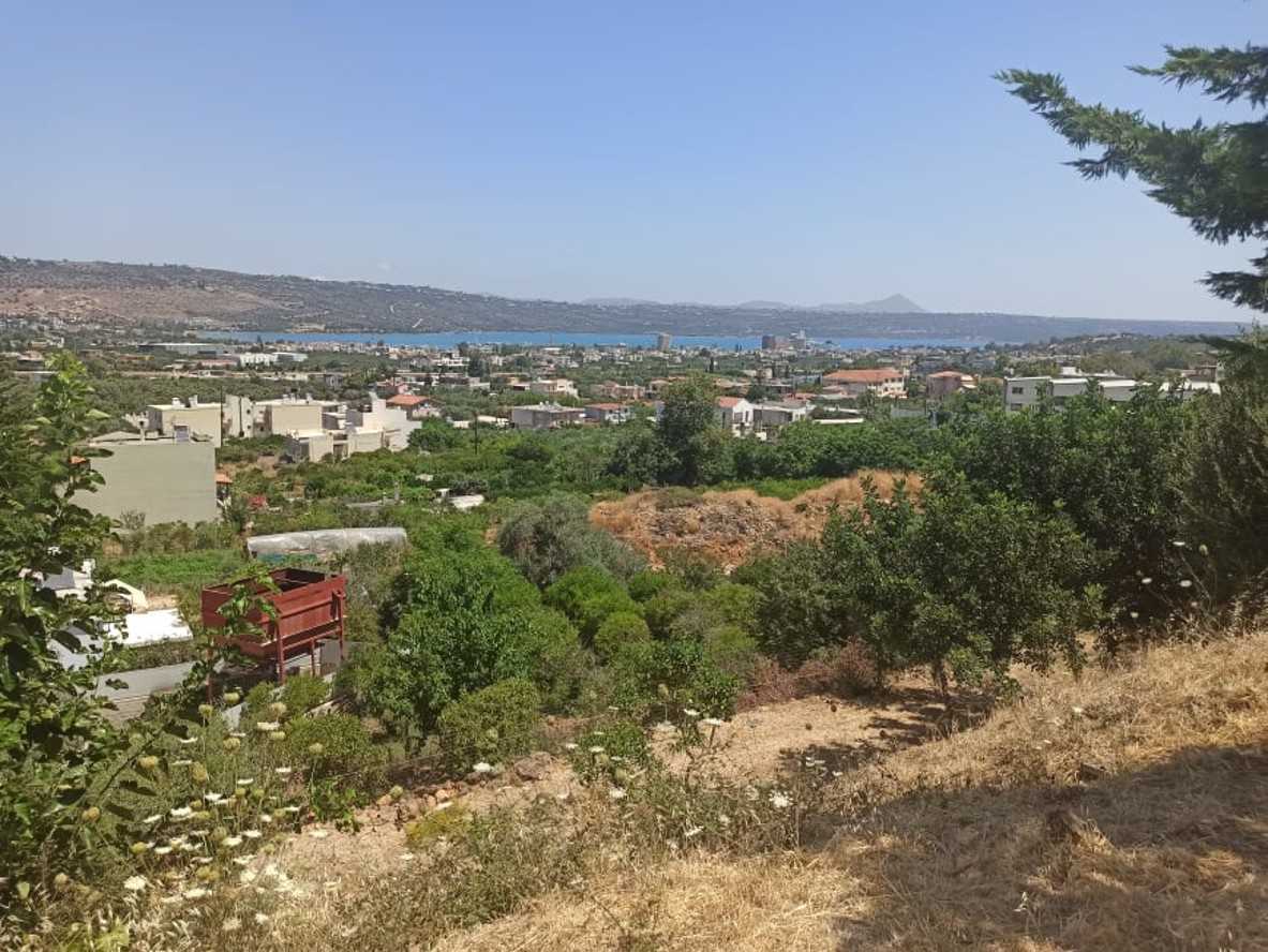 Sea-View 3,000 m² Land for Sale in Tsikalaria, Chania